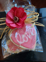 Valentine's Roses and Cookies