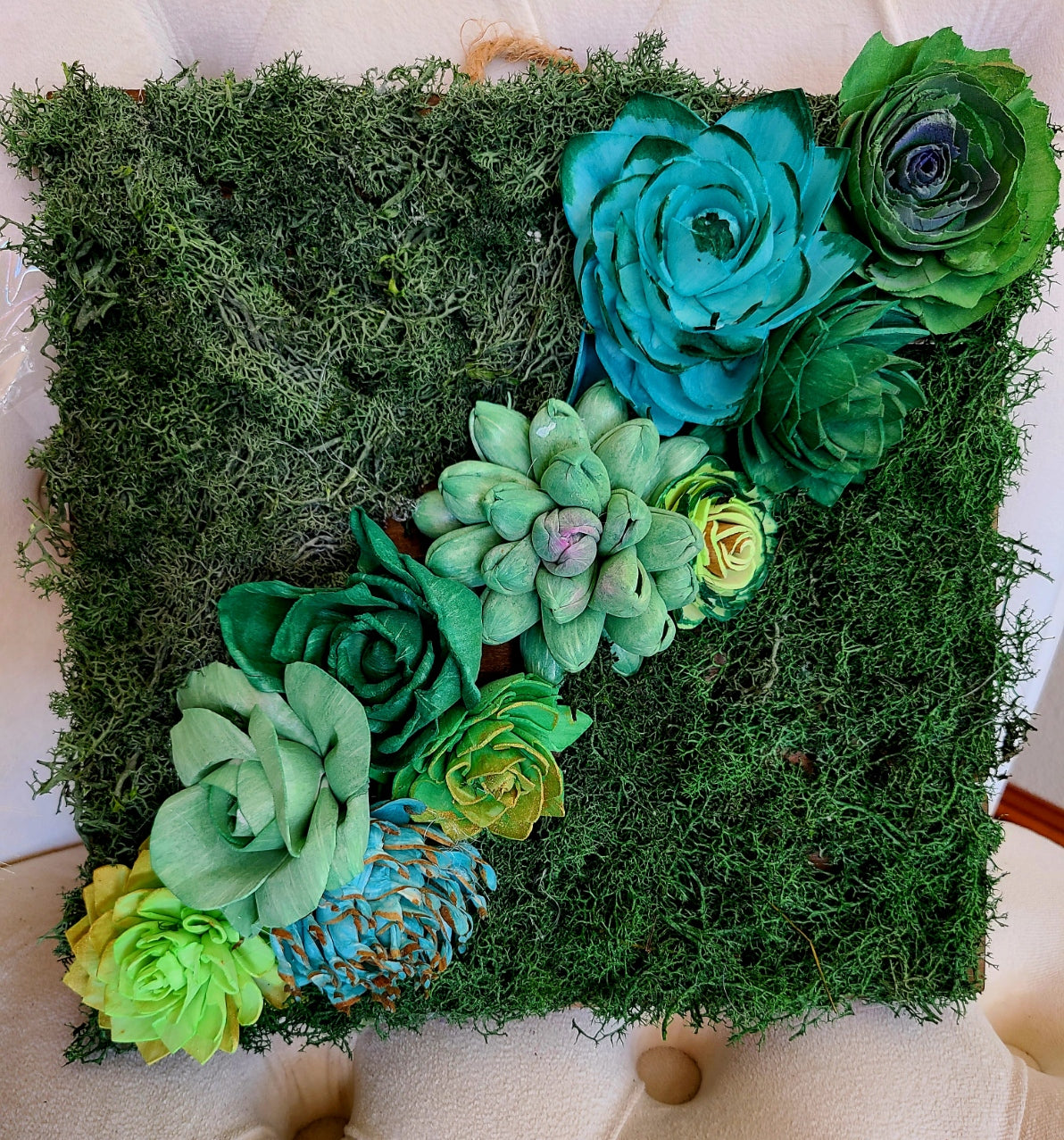 succulent wall art diy Small Succulent Wall Art