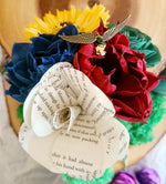 Book Flower Wizarding Bouquet