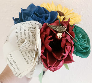 Book Flower Wizarding Bouquet