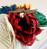 Book Flower Wizarding Bouquet