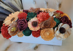 Falling Leaves Centerpiece Box