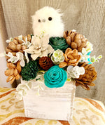 Winter Owl Centerpiece