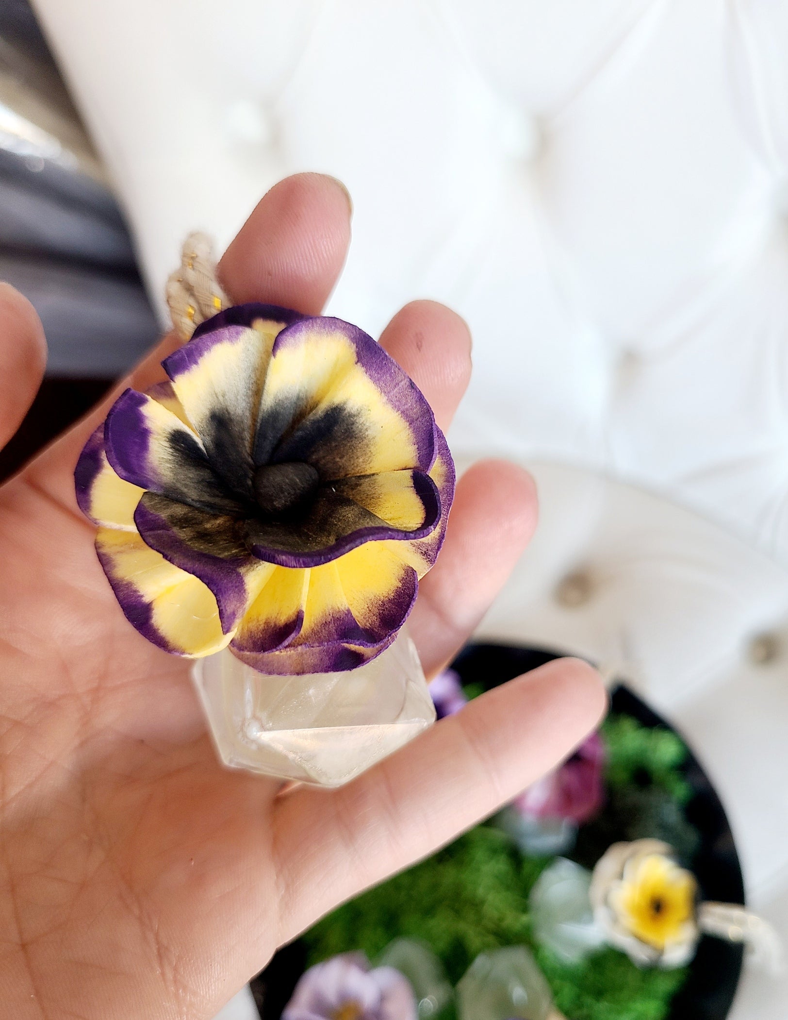 Pansy Portable Car Oil Diffuser