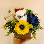 Wizarding Owl Wood Flower Arrangement