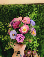 Wooden May Day Pansy Box