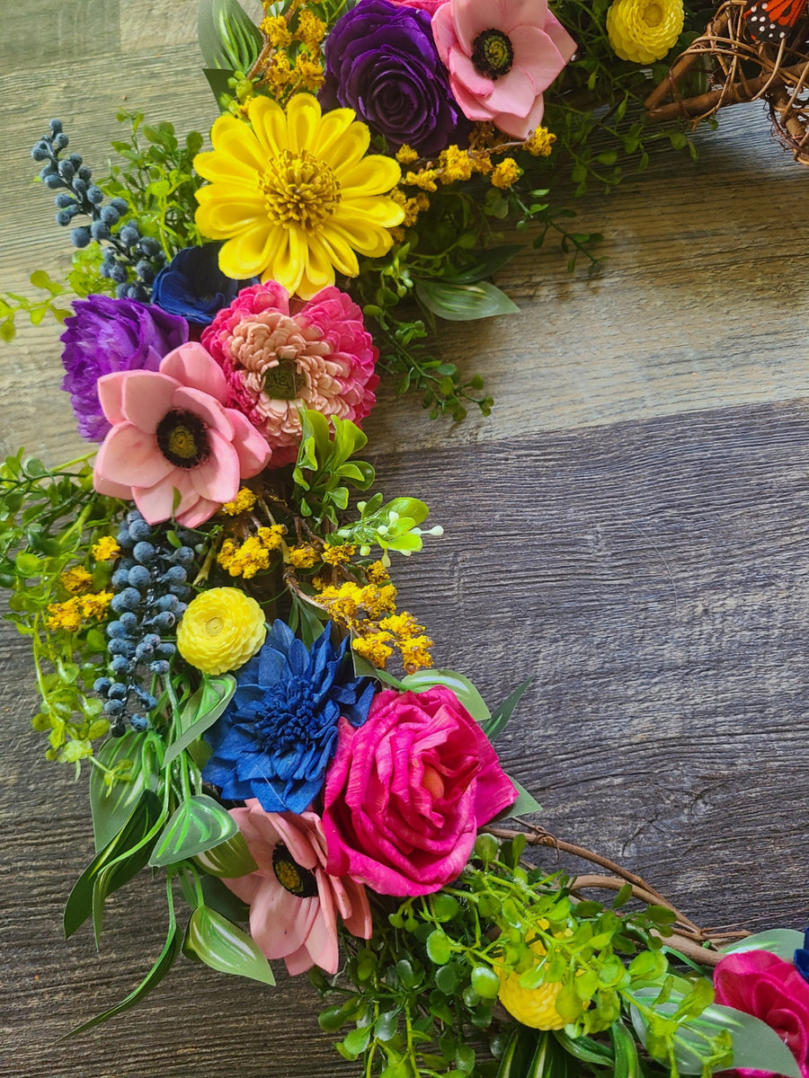 Spring Wreath Bar Workshop! – My Dinosaur Dreams