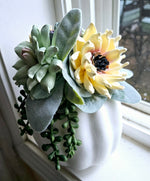 Wood Flower Succulent Pumpkin Workshop