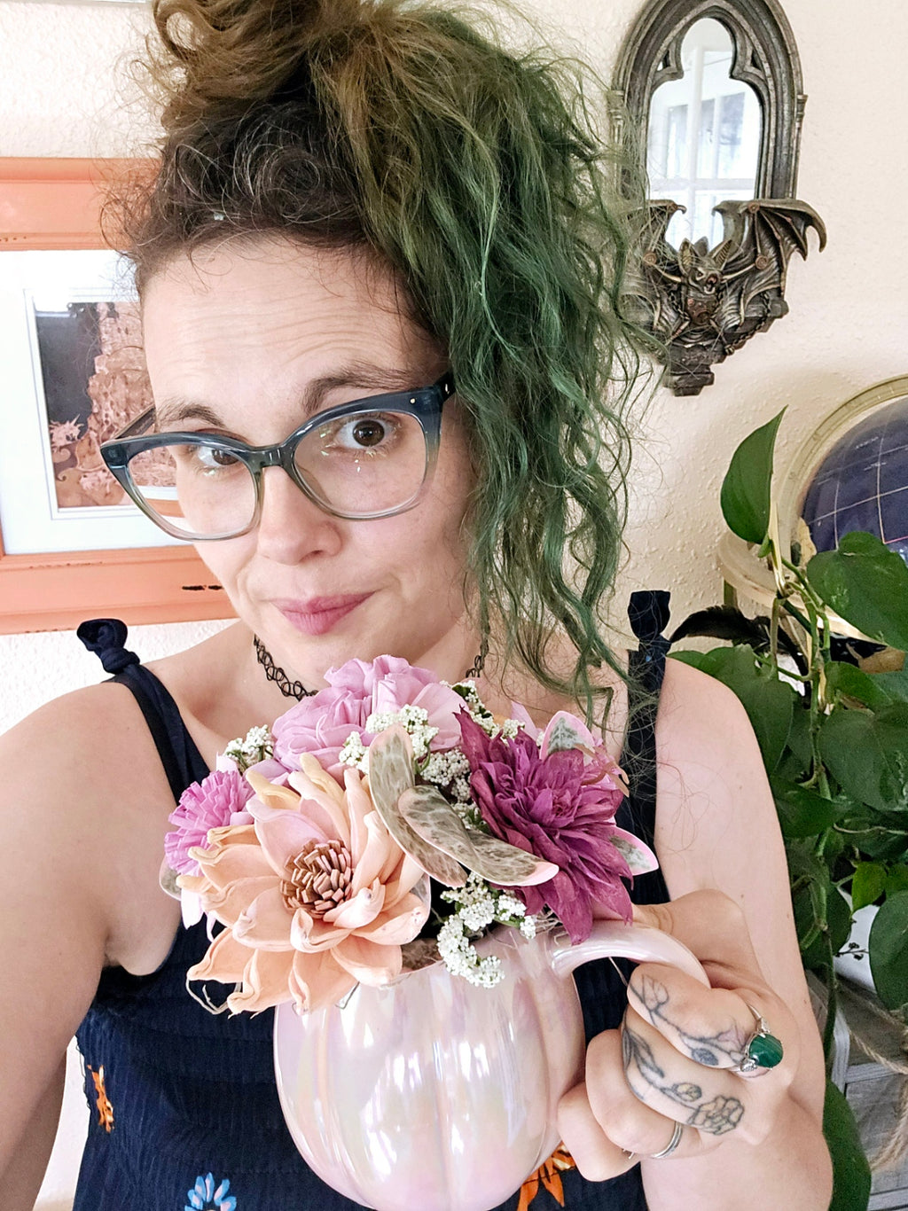 Pumpkin Spice Flower Arrangement