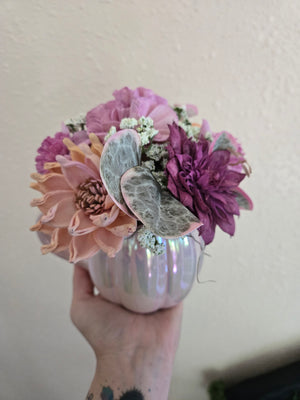Pumpkin Spice Flower Arrangement