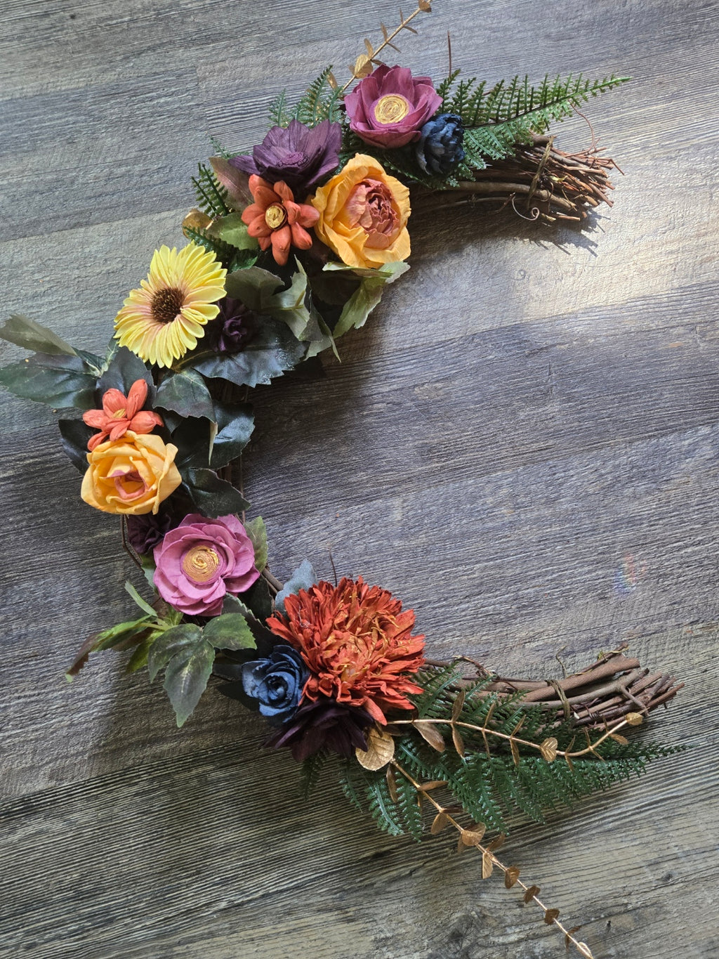 Mabon Moon Wreath