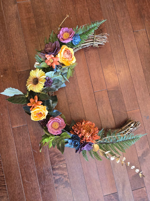 Mabon Moon Wreath