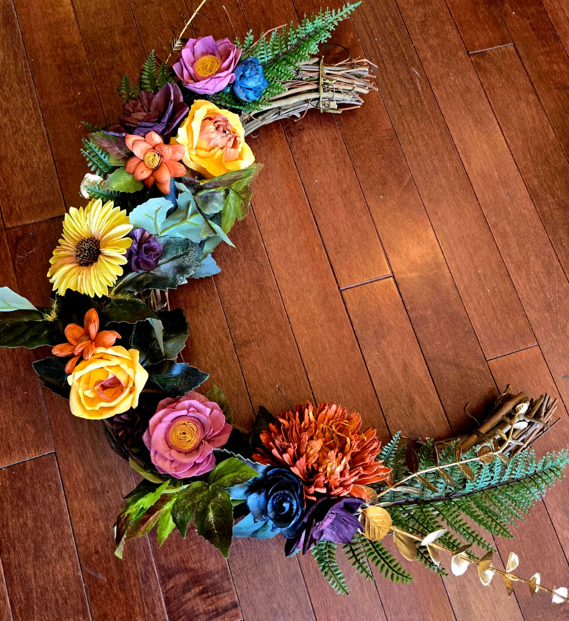 Mabon Moon Wreath