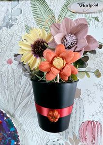 Flower Bucket Gift Magnet