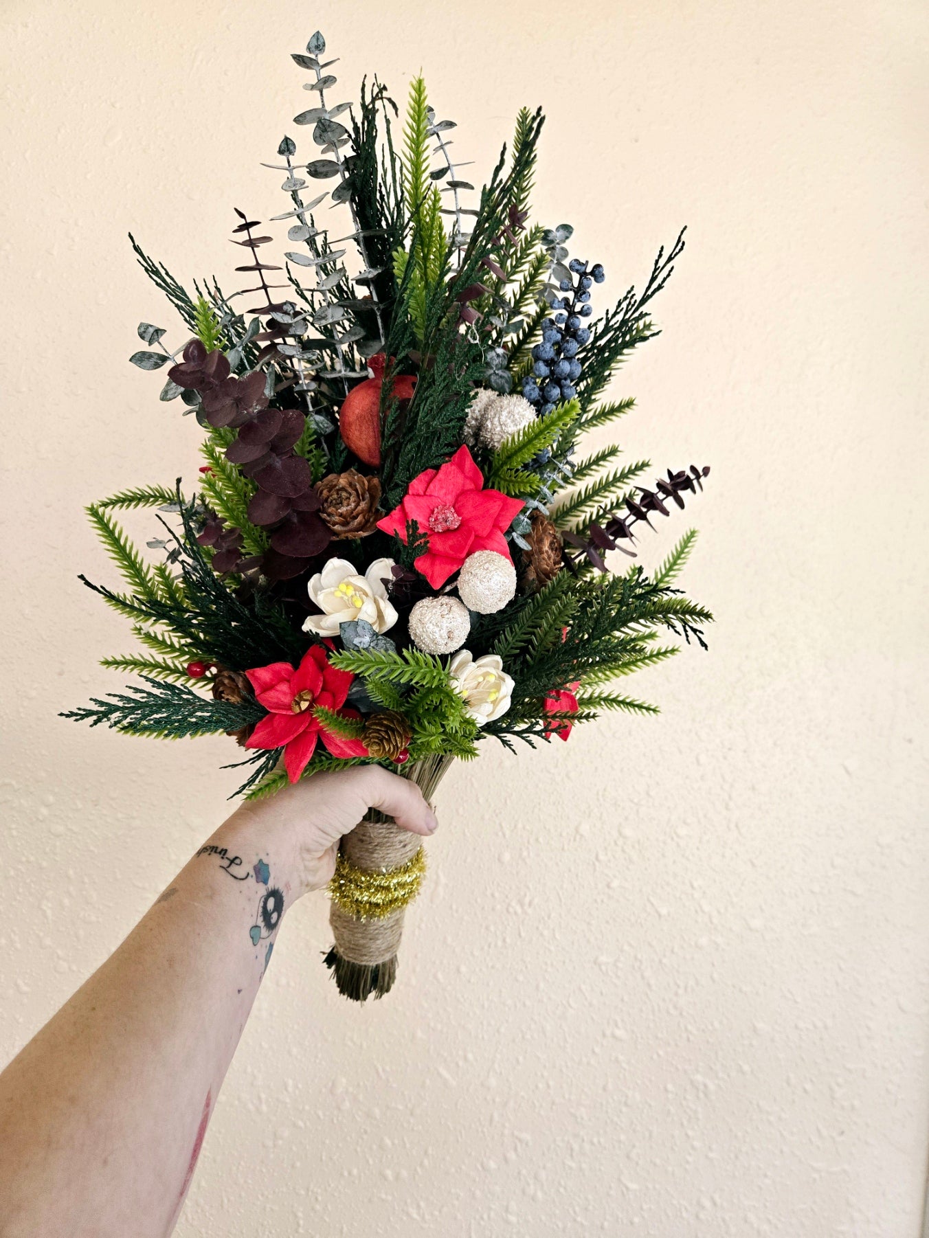 Woodland Christmas Tree Bouquet