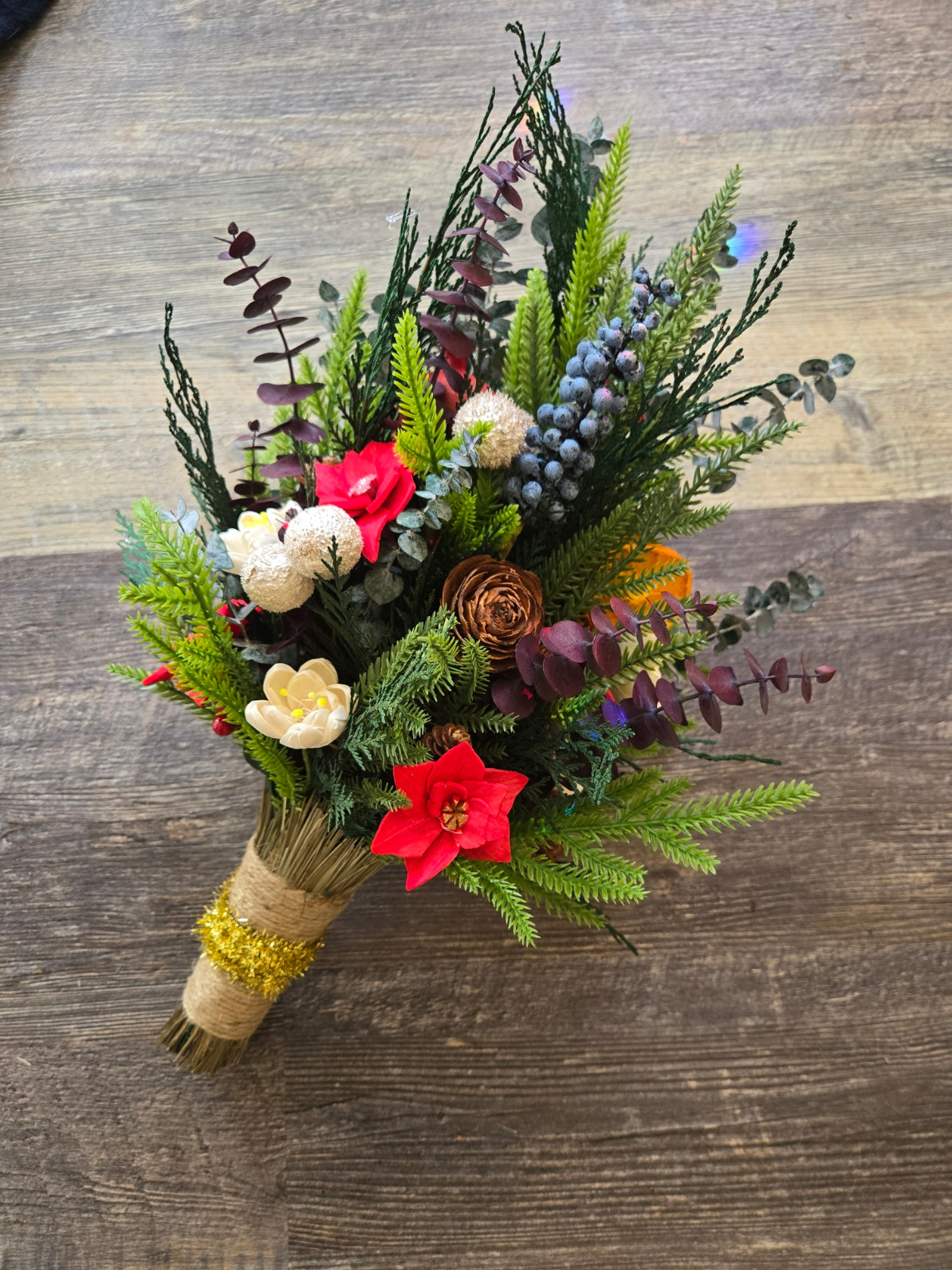 Woodland Christmas Tree Bouquet