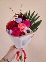 Coral and Pink Valentine's Bouquet
