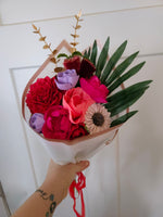 Coral and Pink Valentine's Bouquet