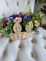 Easter Pansy Bunny Basket