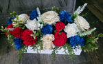 Red, White, and Blue Patriotic Centerpiece
