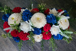 Red, White, and Blue Patriotic Centerpiece