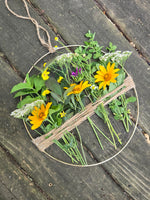 Herbal and Floral Hoop Wreath August 28th