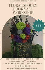 Spooky Book Vase Workshop