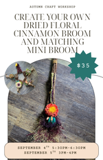 Cinnamon Broom Workshop