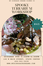 Spooky Terrarium Workshop