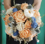 Dusty Blue Field Bouquet