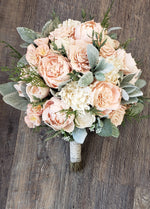 Pink Peony-rose Bouquet