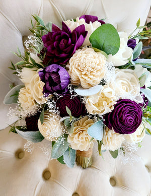 Plum Purples Sola Bouquet