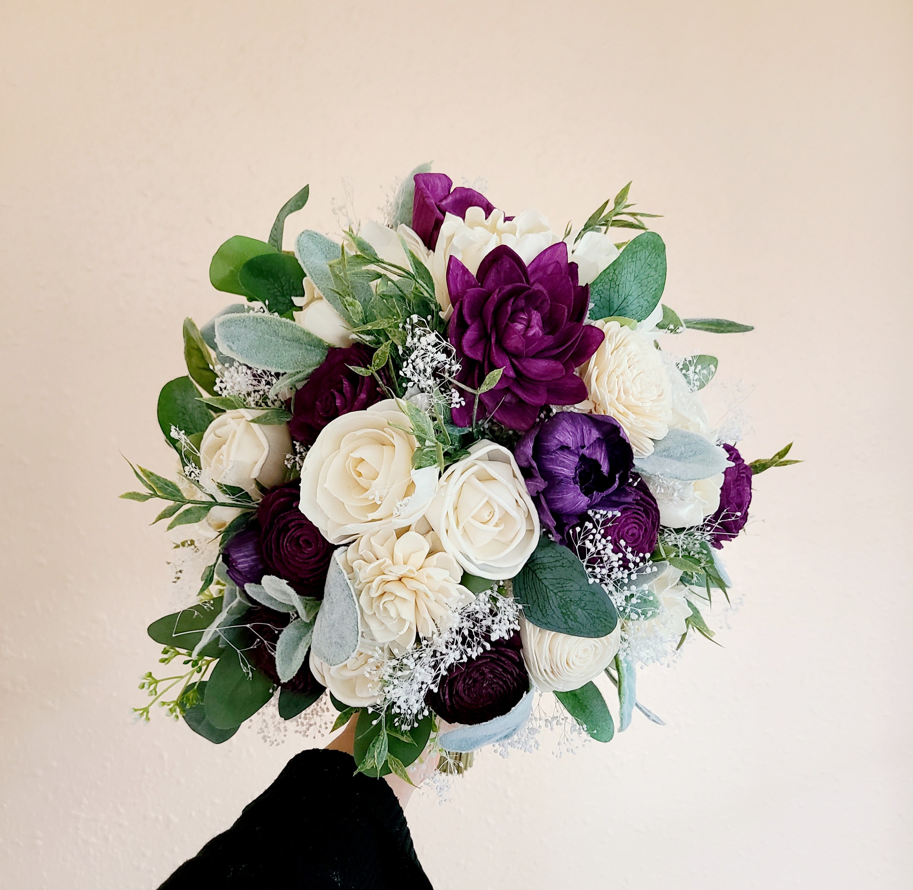 Plum Purples Sola Bouquet