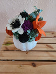 White Pumpkin Floral Centerpiece