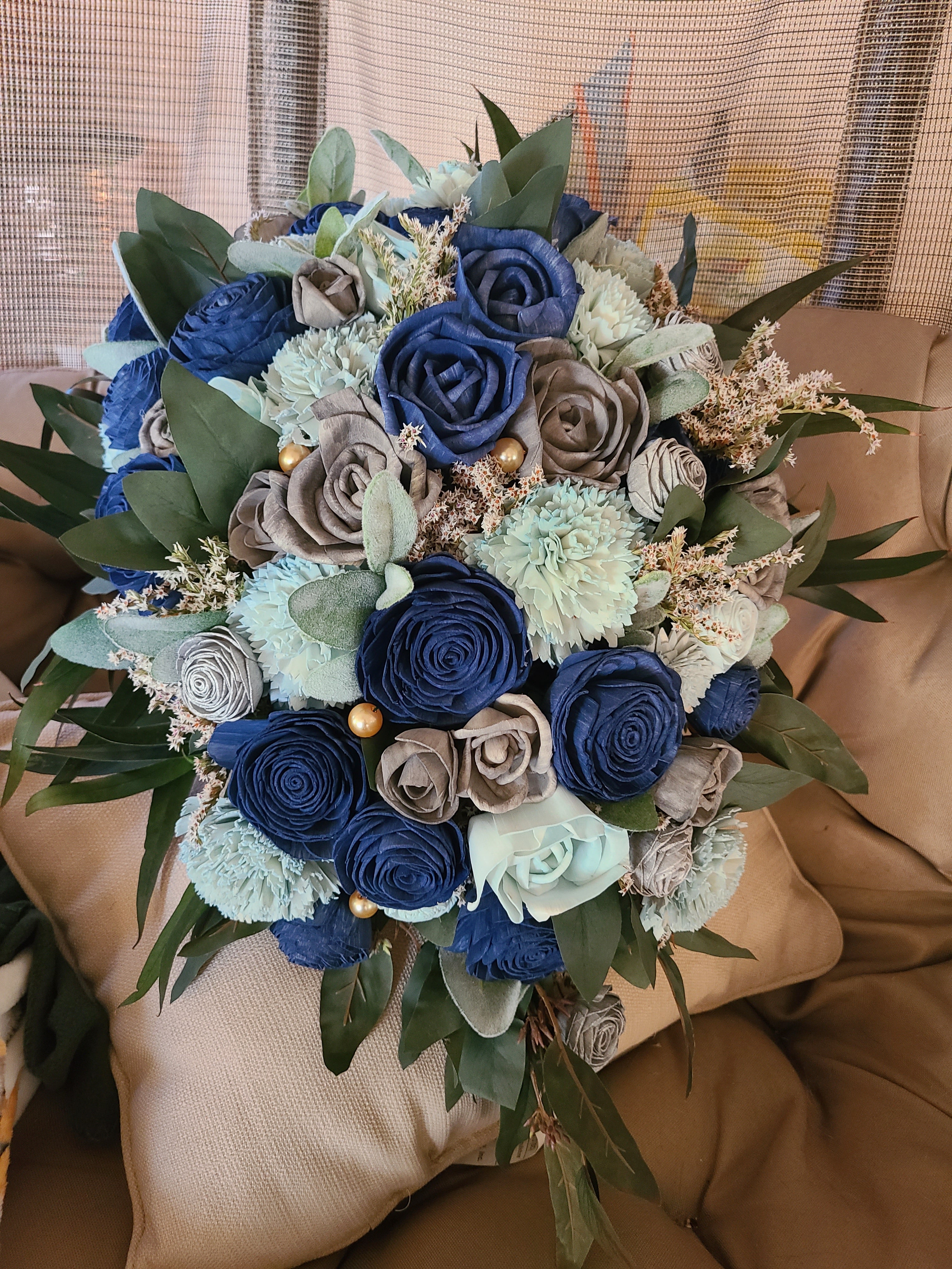 Navy And Light Blue Wedding Dark Navy Blue, Baby Blue, And Grey