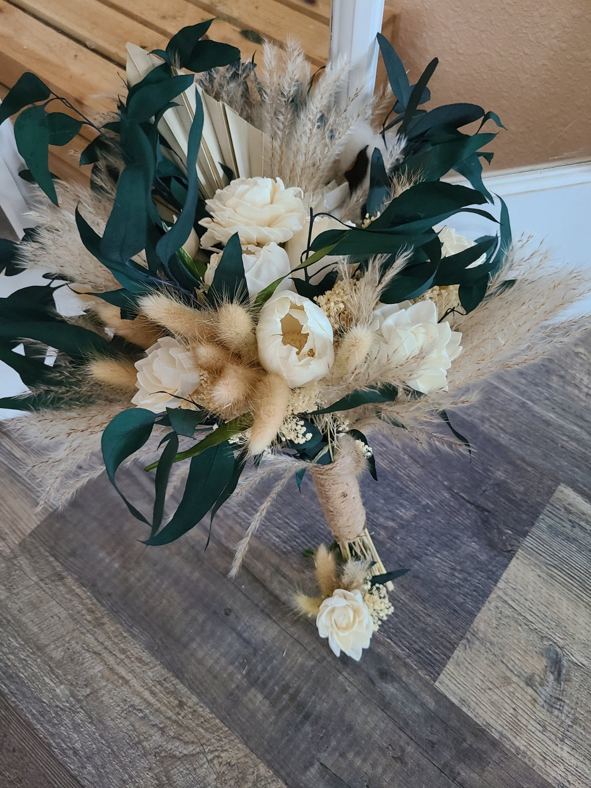 Boho Emerald Green Bouquet