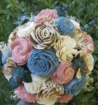 Antique Dusty Rose Bouquet