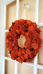 Harvest Orange Wreath