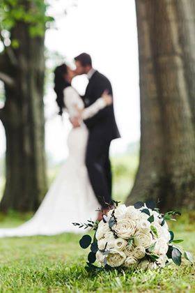 Ivory and Greenery Bouquet