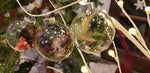 Yule-Inspired Glass Ornaments