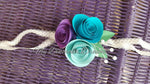 Paper Rose Corsage