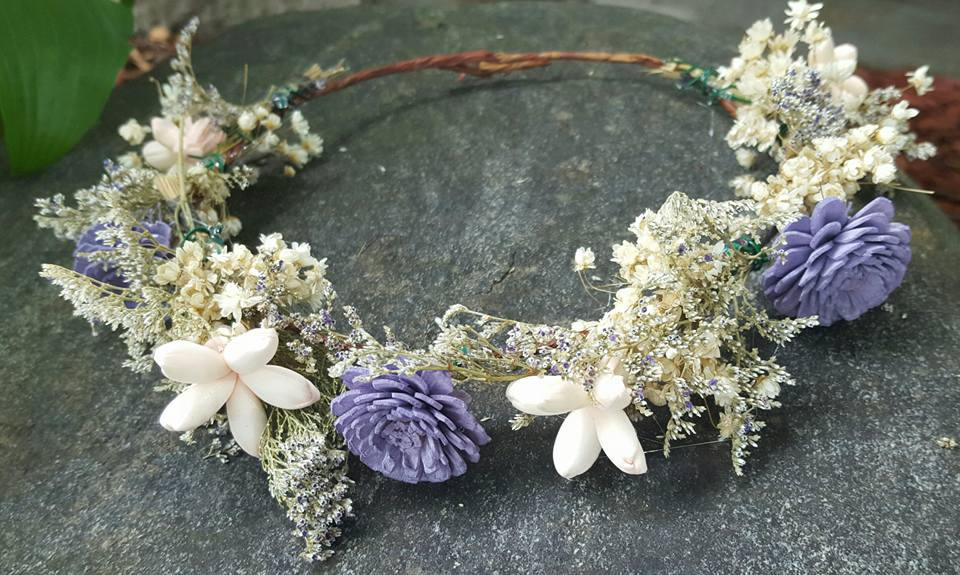 Lilac Fairy Flower Crown
