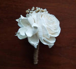 Rustic Woodland Boutonniere