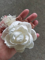 Perfect Peony Sola Corsage