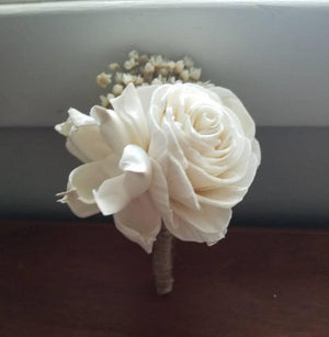 Rustic Woodland Boutonniere
