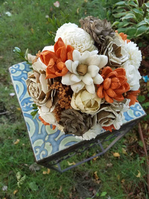 Harvest Orange Fall Bouquet