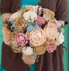 Dusty Pink and Blush Bouquet