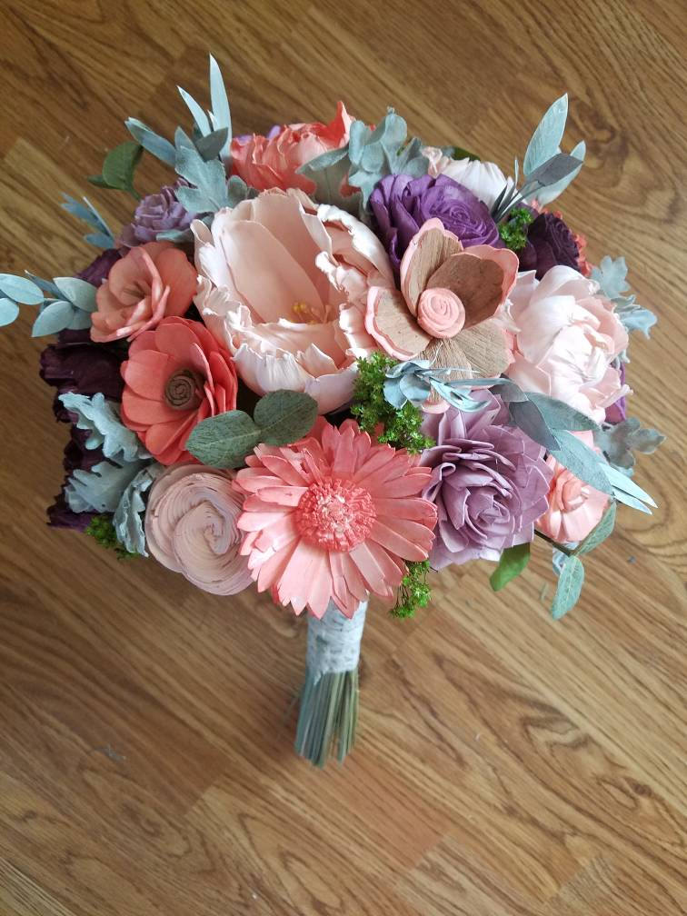 Purple and Pink Summer Bouquet