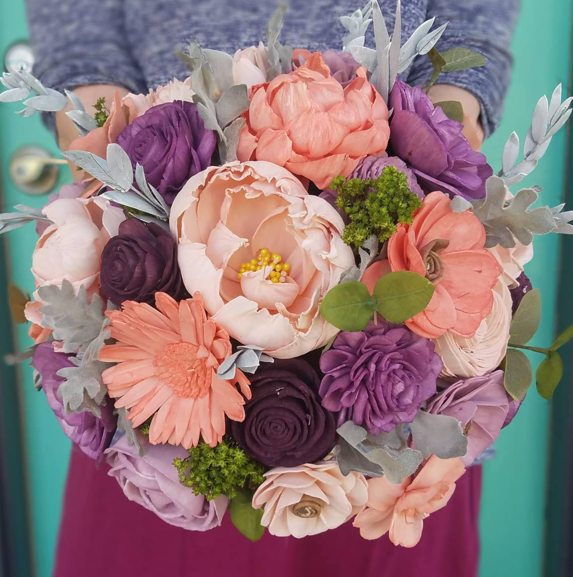 Purple and Pink Summer Bouquet