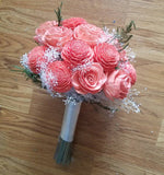 All Over Coral Bouquet